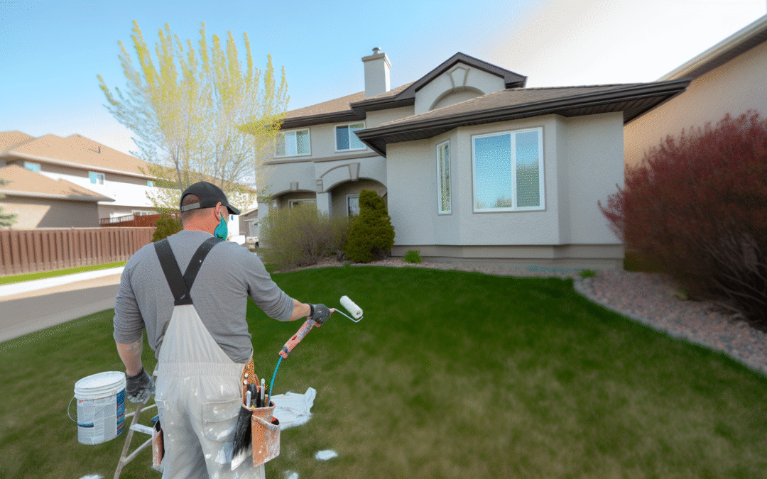 The Art of First Impressions: Why Exterior Stucco Painting Transforms Saskatoon Homes